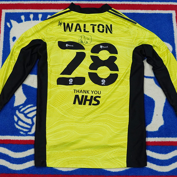 WIN a signed match worn shirt - a Community crowdfunding project in Ipswich  by Ipswich Town Foundation