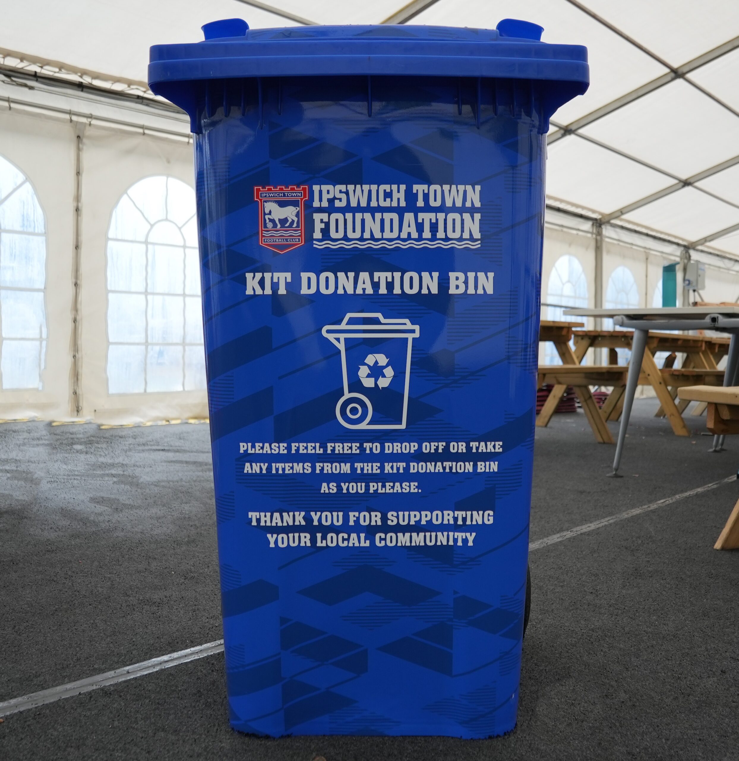 Community Kit Donation Bin Launched ITFC Foundation